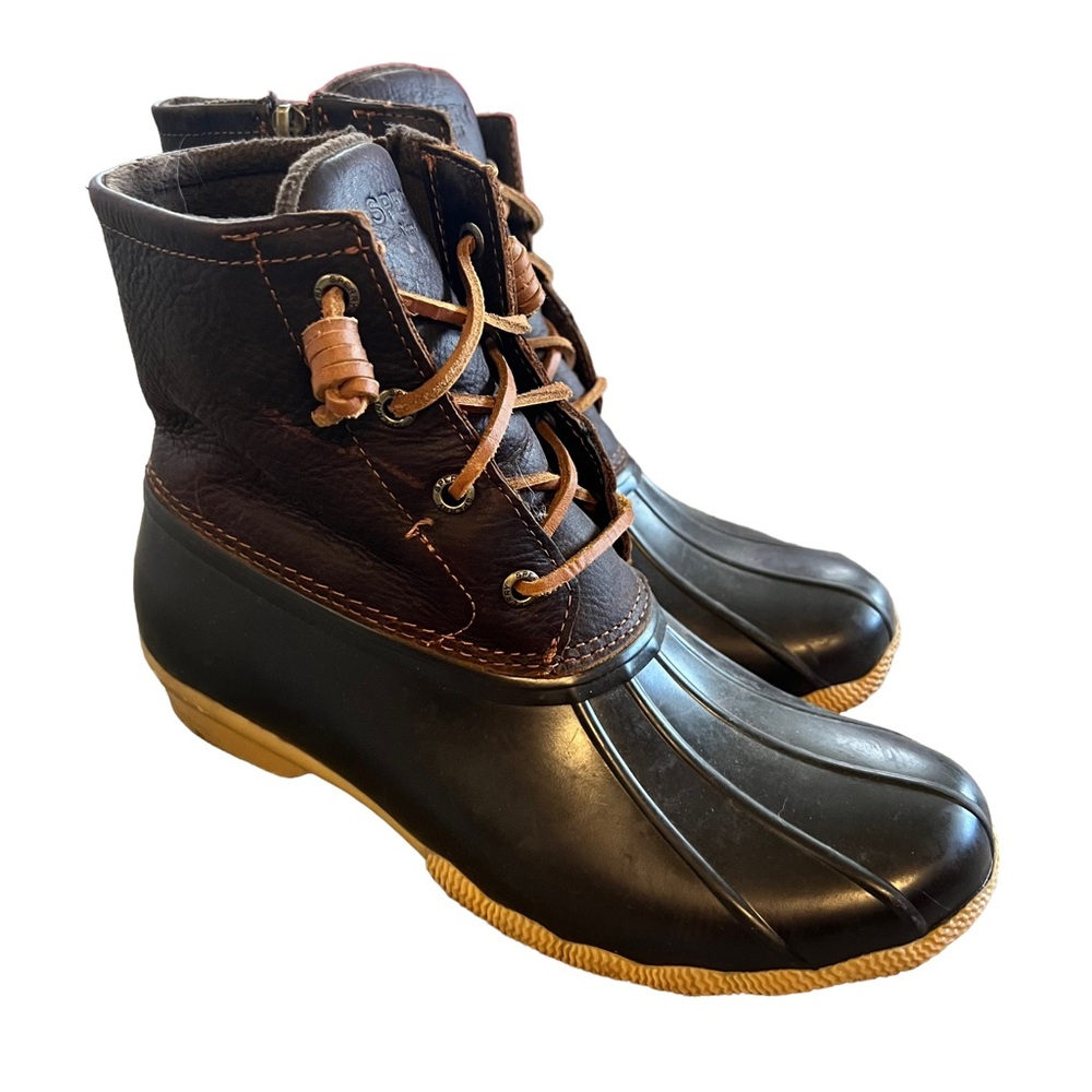 Sperry‎ women’s saltwater duck boots SZ 7.5